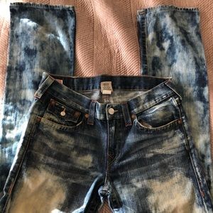 Distressed True Religion Ricky Straight. 33